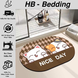 Thảm Chùi Chân 3D - Hàng Nhập Cực Dày Dặn