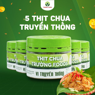 COMBO 5 hộp thịt chua vị truyền thống - Trường Foods