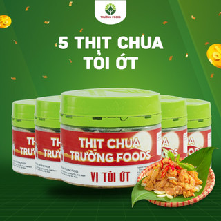 COMBO 5 HỘP TỎI ỚT - Thịt Chua Trường Foods
