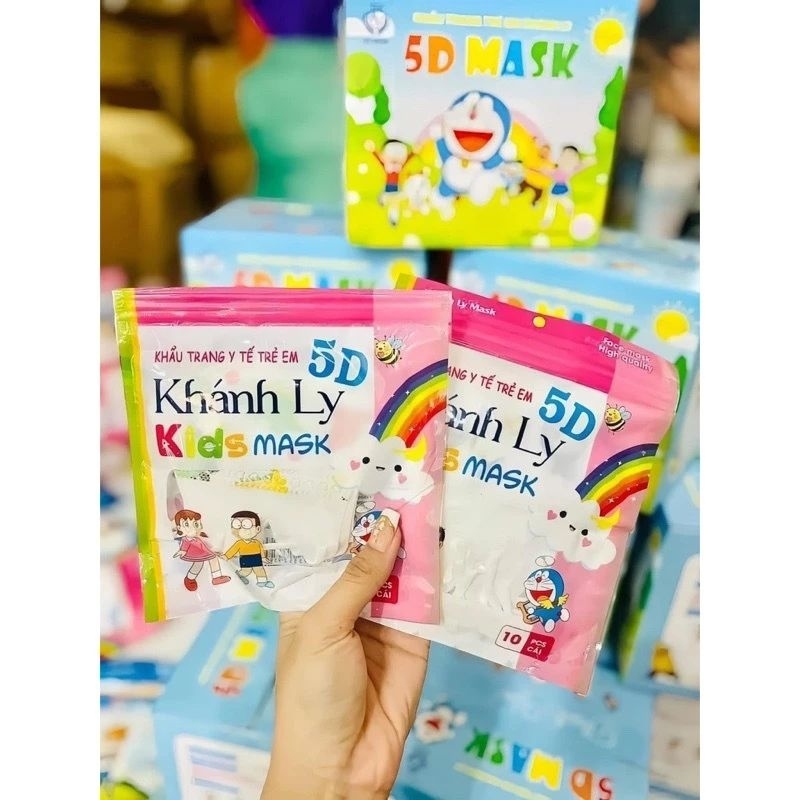 Khẩu  trang 5D cho bé