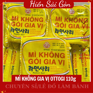 Mì không gói gia vị Ottogi - Mì ăn lẩu Hàn Quốc - Mì nấu mì cay ottogi 110g