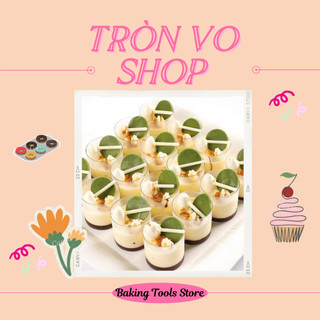 Ly nhựa mousse tròn thấp không nắp - LC86 (1set/50c)