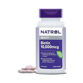 Viên uống Natrol Biotin 10000mg 100 viên Mỹ DATE XA