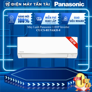Cu/cs-ru9akh-8 - miễn phí công lắp đặt - máy lạnh panasonic inverter 1.0hp cu/cs-ru9akh-8