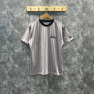 (Chính Hãng) Áo Thun NEW ERA Tím Sọc Đen | Jan.Authentic |