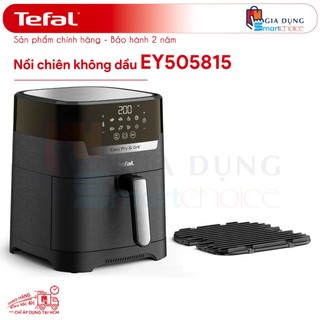 Nồi Chiên Không Dầu Tefal EY505815 – 4.6L, 1550W, Chiên Và Nướng, 8 Menu Nấu, BH 2 Năm,Giao Hỏa Tốc