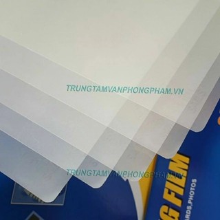 Màng Ép Plastic Khổ A6 [ 10 * 15 ] Định Lượng 40Mic [ Xấp 100 Tờ ]