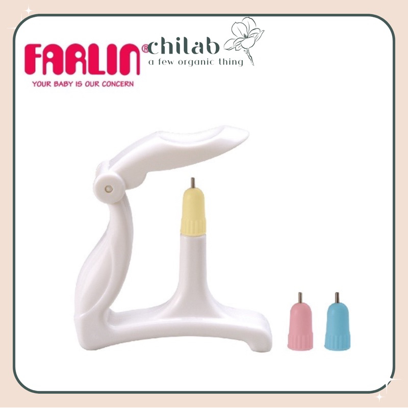 Dụng Cụ Dập Dục Lỗ Bình Sữa Núm Ti Farlin