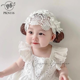 Phụ kiện tóc bé gái quỳnh boutique bờm cài tóc thiết kế cho bé