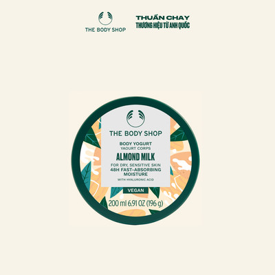 Sữa Chua Dưỡng Thể Hương Sữa Hạnh Nhân Almond Milk Body Yogurt 200ml The Body Shop