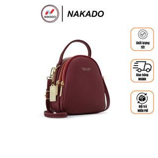 Balo nữ mini thời trang FOREVER YOUNG đeo chéo đeo vai đa năng tiện dụng da cao cấp cực đẹp FY04 - NAKADO