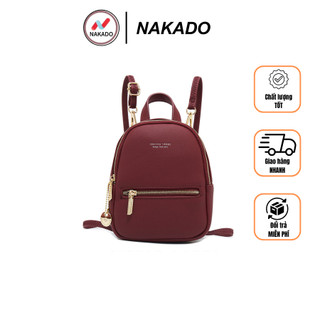 Balo nữ cao cấp chính hãng FOREVER YOUNG dáng mini thời trang đi học đi chơi da cao cấp cực đẹp giá rẻ BL02- NAKADO