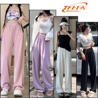 Quần ống rộng vải nỉ lì mịn, quần ống suông nữ vải nỉ da cá, nhiều màu cá tính