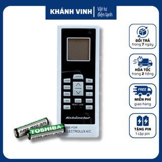 RRemote máy lạnh ELECTROLUX đen, Remote ELECTROLUX, điều khiển máy lạnh ELECTROLUX (tặng pin)