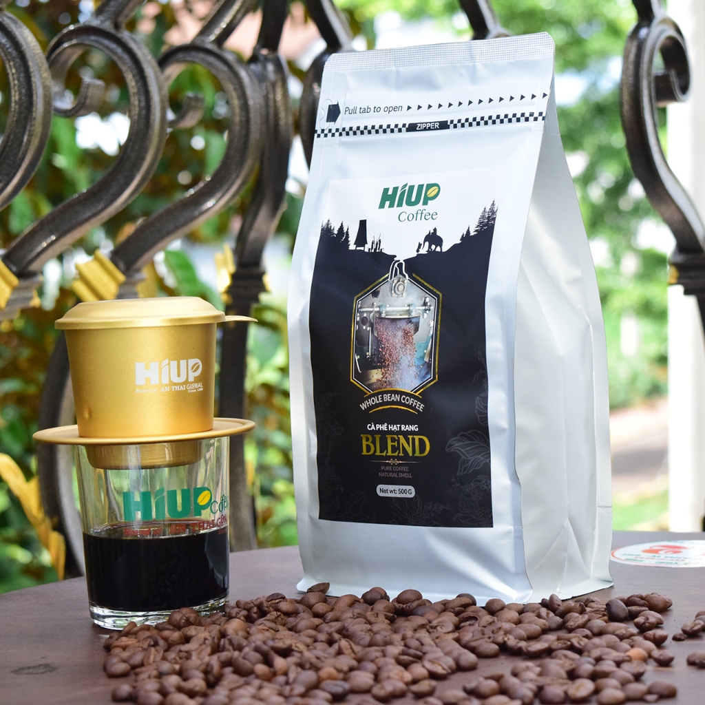 Cà Phê Hạt Rang Blend 500gr  - Hiupcoffee