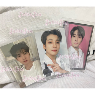 Thẻ ảnh card bo góc official Wonwoo Seventeen chính hãng