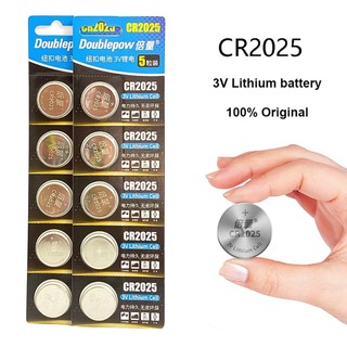 Doublepow Pin cúc áo các loại LR44(AG3), LR1130(AG10), CR2032, dùng cho điều khiển, đồng hồ, đồ chơi