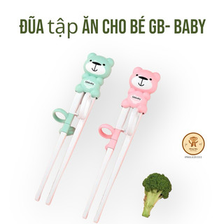 [Chính Hãng] Đũa Tập Ăn Cho Bé Cao Cấp Gbbaby Hàn Quốc