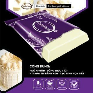 Socola ganafarm trắng cw005 gói 1kg