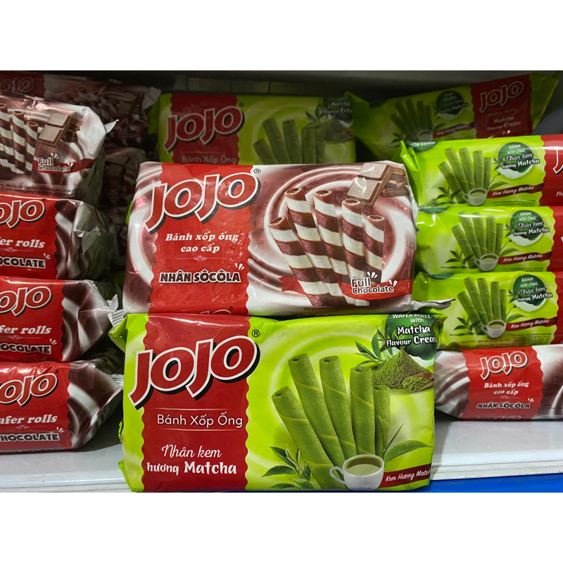 Bánh xốp ống JoJo