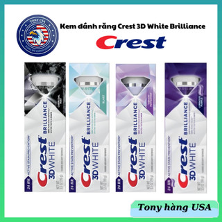 Kem đánh răng Crest 3D White Brilliance chính hãng - Tony Hang Usa