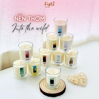Nến Thơm Thiên Nhiên Thơm Phòng Nhiều Mùi Hương, Size Mini 45gram, BST Nến Thơm Into The Wild