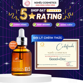 Serum Cấp Ẩm Phục Hồi Làm Sáng Da B5 GoodnDoc Mẫu Mới 30ml Nhập Khẩu Chính Hãng