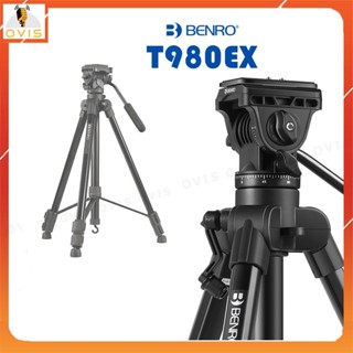 Chân Đế Cho Máy Ảnh, Máy Quay, Smartphone, Tải Trọng 5kg, Chiều Cao 1.62m | Benro T980EX