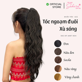 Tóc Ngoạm Đuôi nhà Sakura dáng Xù 60cm
