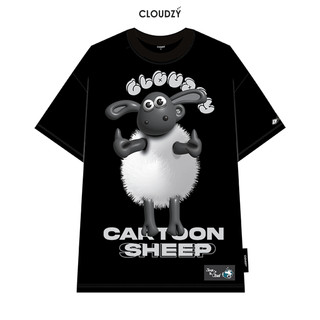 Áo thun nữ nam unisex tay lỡ phông local brand trắng form rộng cổ tròn oversize cotton  AT CARTOON