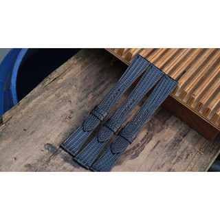 dây da đồng hồ handmade da kì đà gel mờ