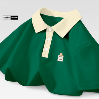 Áo Phông Polo Unisex PEABOO Mã PL Fluffy Bear Local Brand Form Rộng Cổ Đẹp Chất Cotton Nam Nữ