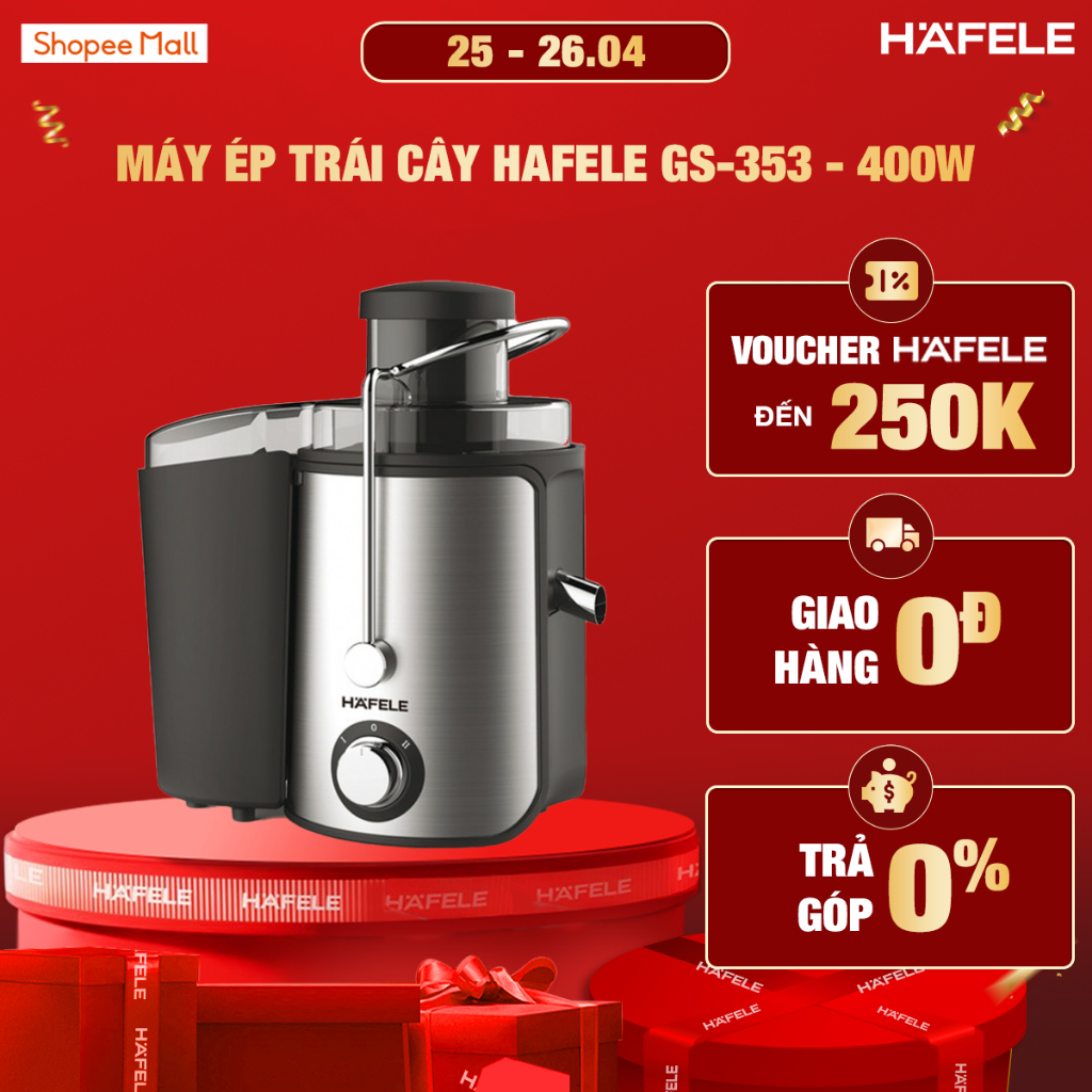 Máy Ép Trái Cây HAFELE GS-353 - 535.43.086 - 400W