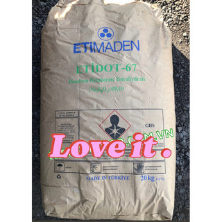 Bao 20kg phân bón vi lượng Solubor chuyên to trái mập bông