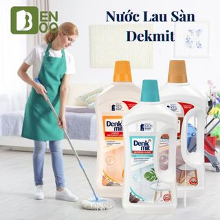 Nước lau sàn gỗ Denkmit Parkettpflege dung tích 1L Làm sạch hiệu quả, Đuổi côn trùng hiệu quả, Bảo vệ sàn gỗ bền đẹp