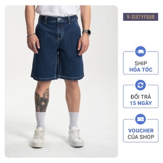Quần Shorts Nam Kiểu Dáng Thể Thao. Shorts Denim Men's Sports V-SIXTYFOUR V64 - 223MD3104F1970