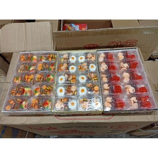 Kẹo dẻo hamberger & pizza khay 20 cái