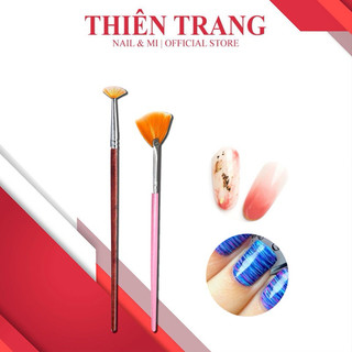 Cọ loang chéo cọ làm loang lông thưa loại đẹp - tạo loang màu móng nail - phụ kiện nail