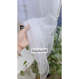 Khăn voan cho bé sơ sinh chống bụi chống gió