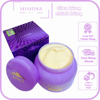 Kem dưỡng trắng da body livy tím
