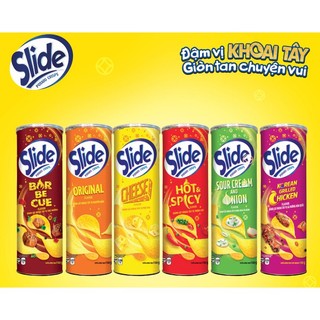 Bánh lát khoai tây đủ vị - slide