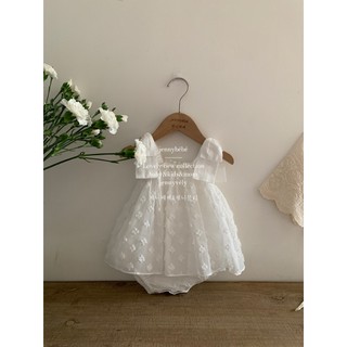 Suit Jennybebe nơ vai phong cách Hàn Quốc cho bé 6-13kg