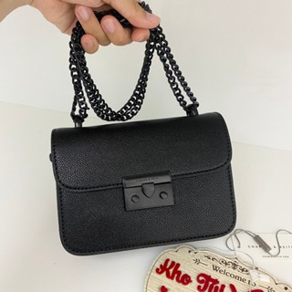 [CHUẨN HÃNG] Túi nữ cê ka đeo vai, đeo chéo fullđen sườn đinh chất da dày dặn,đựng vừa ĐT (Size 18)