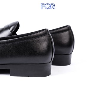 Giày lười nam công sở FOR da bò kiểu dáng Basic PLF07