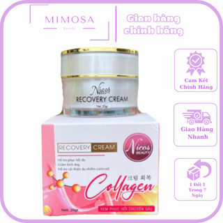 Kem Face Phục Hồi Collagen Nicos Beauty 20gr