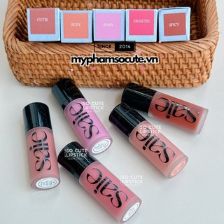 Má hồng kem Saie Dew Blush Liquid Cheek Blush - Màu Spicy/ Rosy/ Dreamy/ Cutie/ Baby/ Sweetie