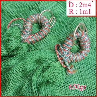 Lưới Võng Bó Đầu 2 Lớp Dài 240cm, Võng Lưới Treo Ngoài Trời, Võng Du Lịch Dã Ngoại, Võng HCM