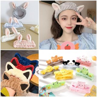 Băng đô rửa mặt tai mèo,hình thú dễ thương cho nữ