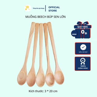 Muỗng Gỗ, Muỗng Dừa, Thìa Gỗ soup Mta-Mta Không Mốc, Bền Đẹp