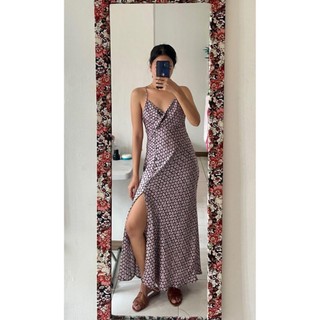Đầm lụa satin siêu đẹp ZAZA (40-73kg)